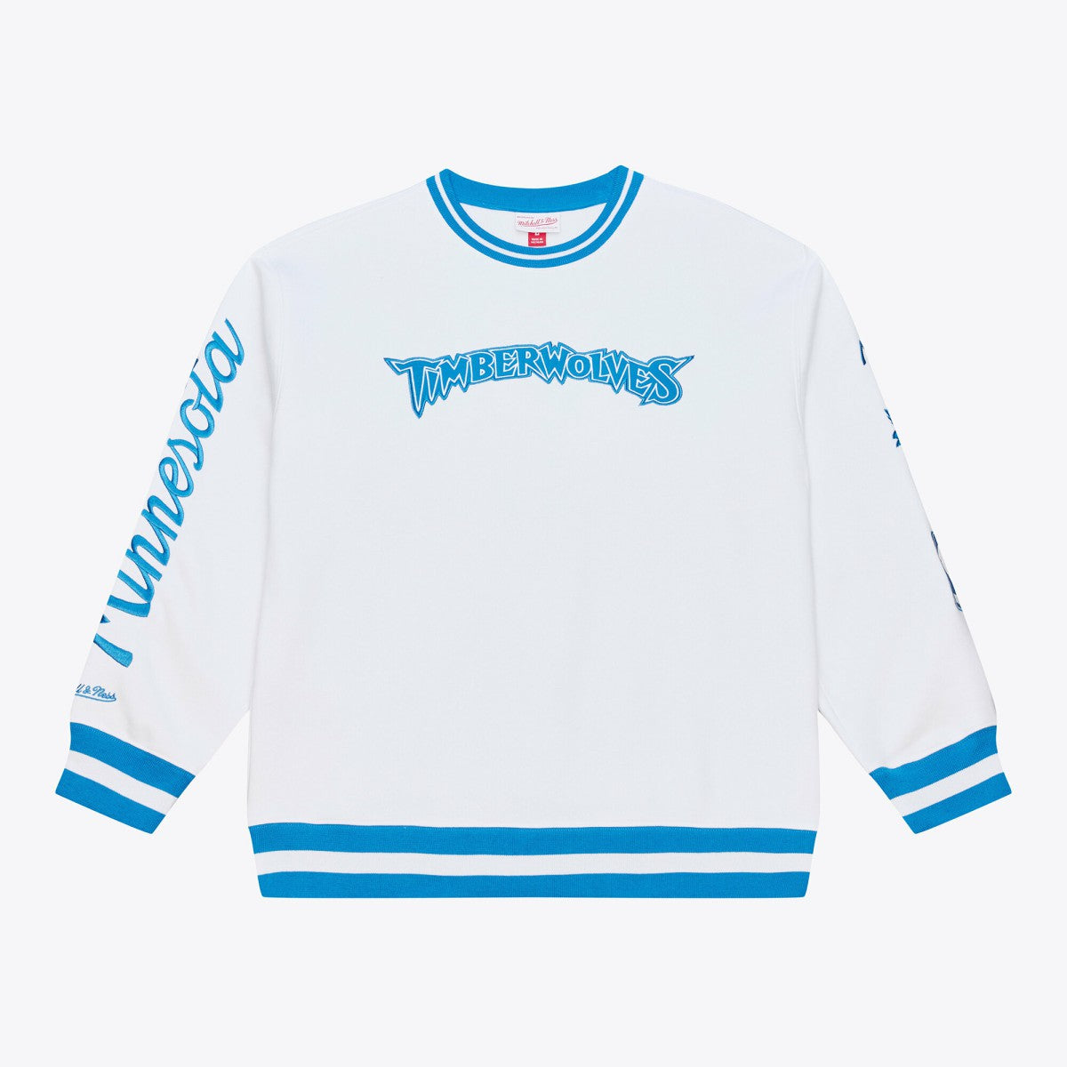 Mitchell & Ness Minnesota Timberwolves Arctic Fleece Sweatshirt White