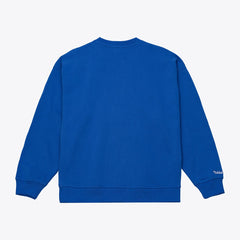 Mitchell & Ness New York Knicks Women's Hardwood Classics Script Lightweight Sweatshirt Royal