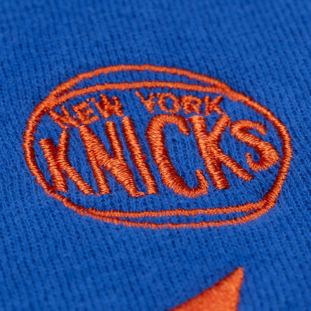 Mitchell & Ness New York Knicks Women's Hardwood Classics Script Lightweight Sweatshirt Royal
