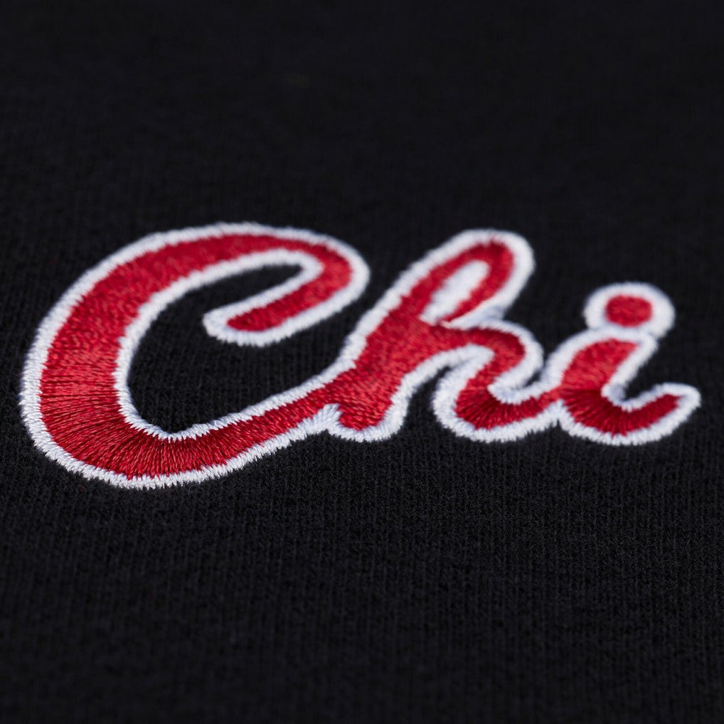 Mitchell & Ness Chicago Bulls Women's Hardwood Classics Script Lightweight Sweatshirt Black