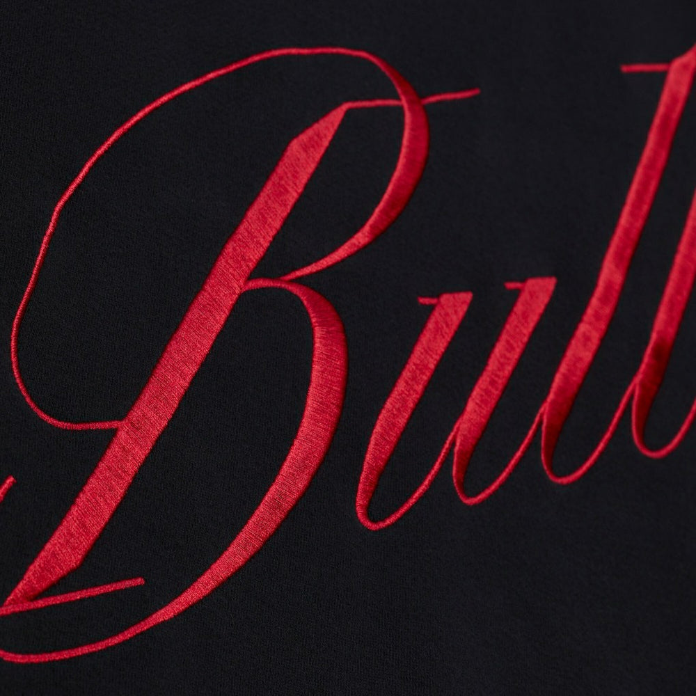 Mitchell & Ness Chicago Bulls Women's Hardwood Classics Script Lightweight Sweatshirt Black