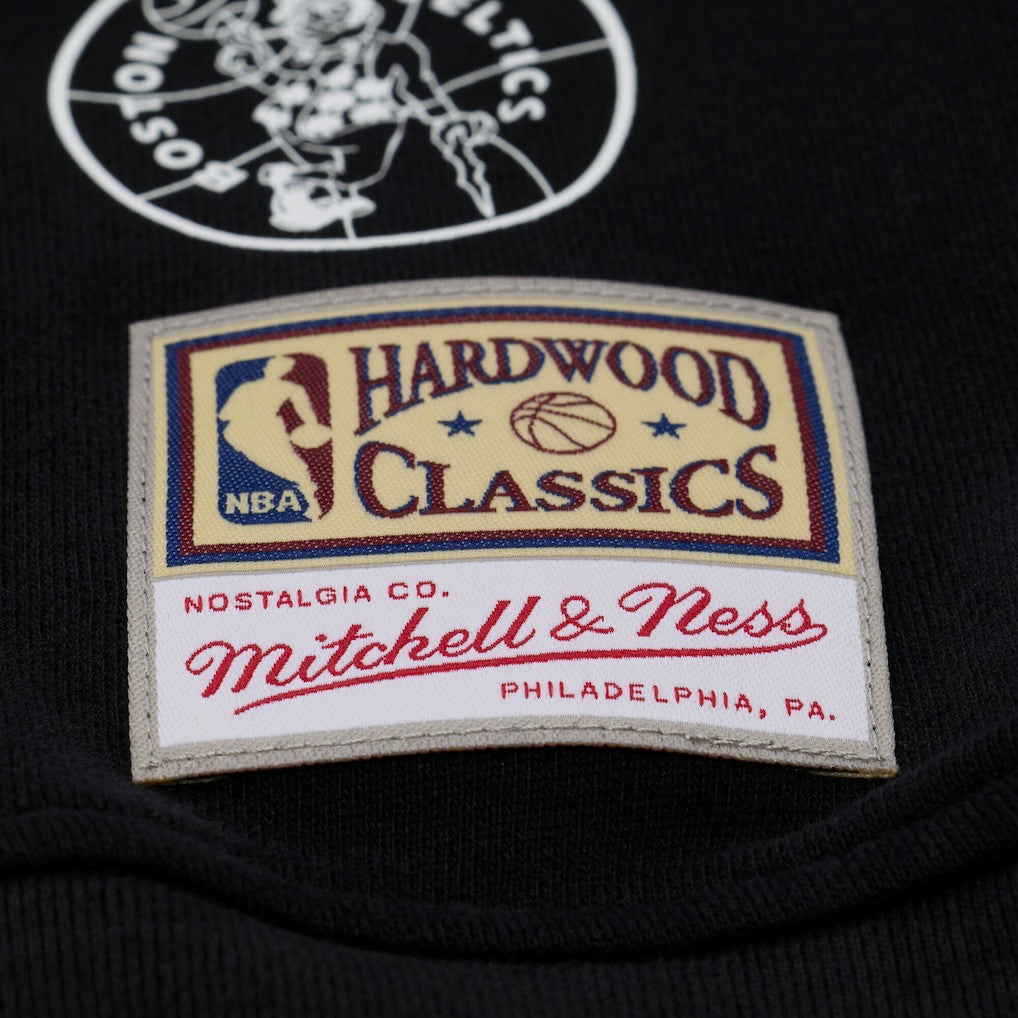 Mitchell & Ness Boston Celtics Women's Hardwood Classics Script Lightweight Sweatshirt Black