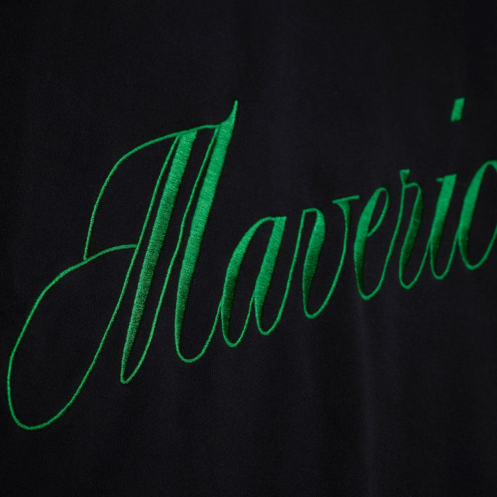 Mitchell & Ness Dallas Mavericks Women's Hardwood Classics Script Lightweight Sweatshirt Black