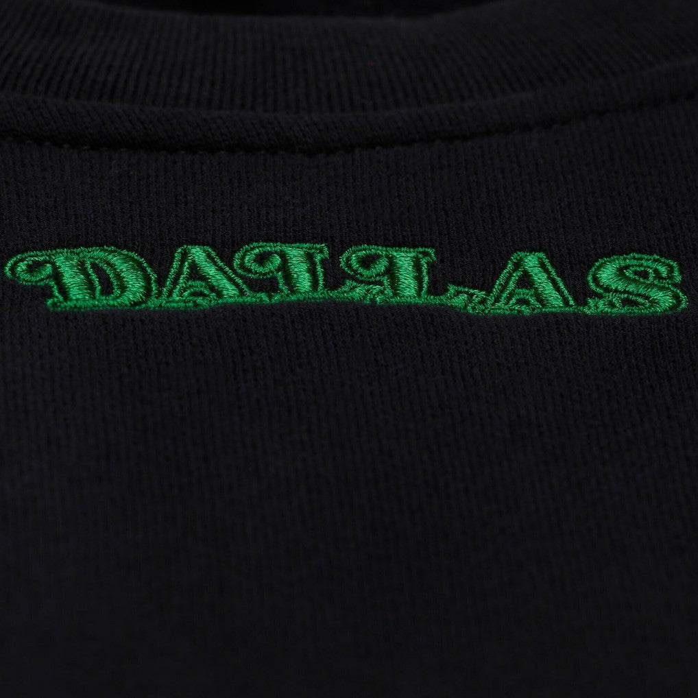 Mitchell & Ness Dallas Mavericks Women's Hardwood Classics Script Lightweight Sweatshirt Black