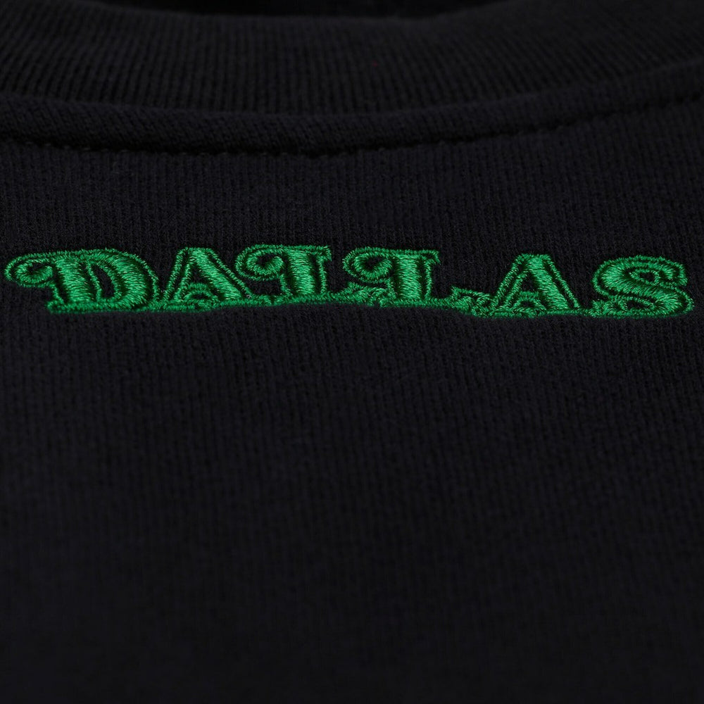 Mitchell & Ness Dallas Mavericks Women's Hardwood Classics Script Lightweight Sweatshirt Black
