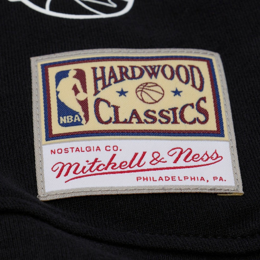 Mitchell & Ness Dallas Mavericks Women's Hardwood Classics Script Lightweight Sweatshirt Black