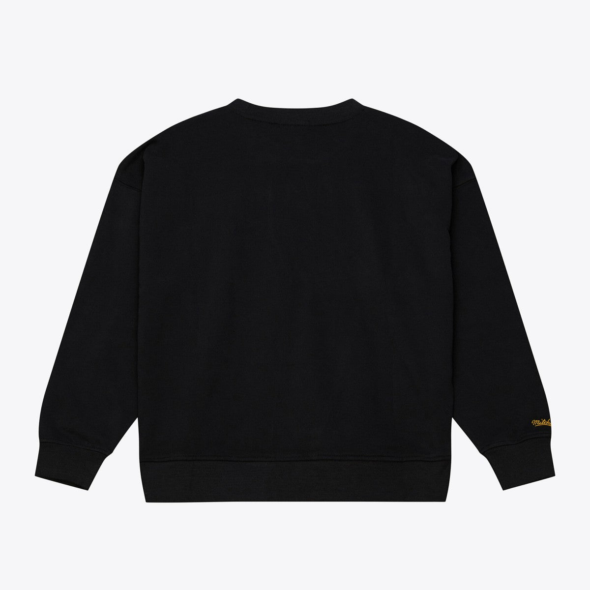 Mitchell & Ness Los Angeles Lakers Women's Hardwood Classics Script Lightweight Sweatshirt Black