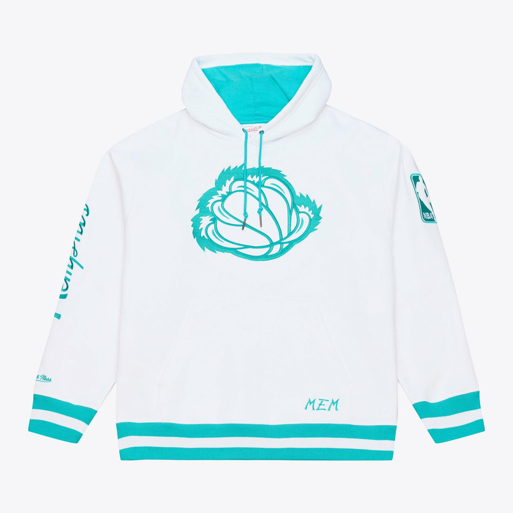 Mitchell & Ness Memphis Grizzlies Artic Fleece Hoodie White