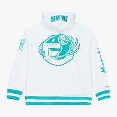 Mitchell & Ness Memphis Grizzlies Artic Fleece Hoodie White