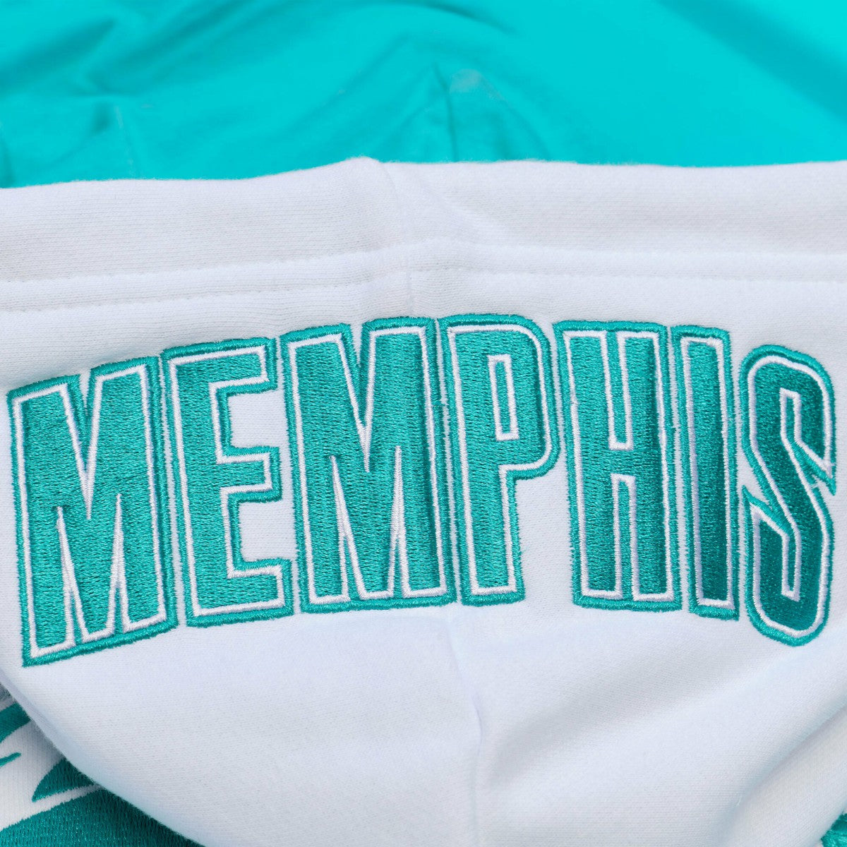 Mitchell & Ness Memphis Grizzlies Artic Fleece Hoodie White