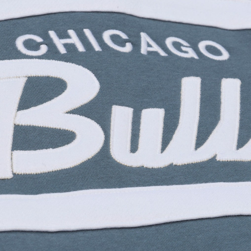 Mitchell & Ness Chicago Bulls Thunderstorm Head Coach Quarter-Zip Jacket Blue