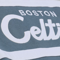 Mitchell & Ness Boston Celtics Thunderstorm Head Coach Quarter-Zip Jacket Blue