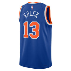 Nike Tyler Kolek New York Knicks Unisex Swingman Jersey Icon Edition Blue