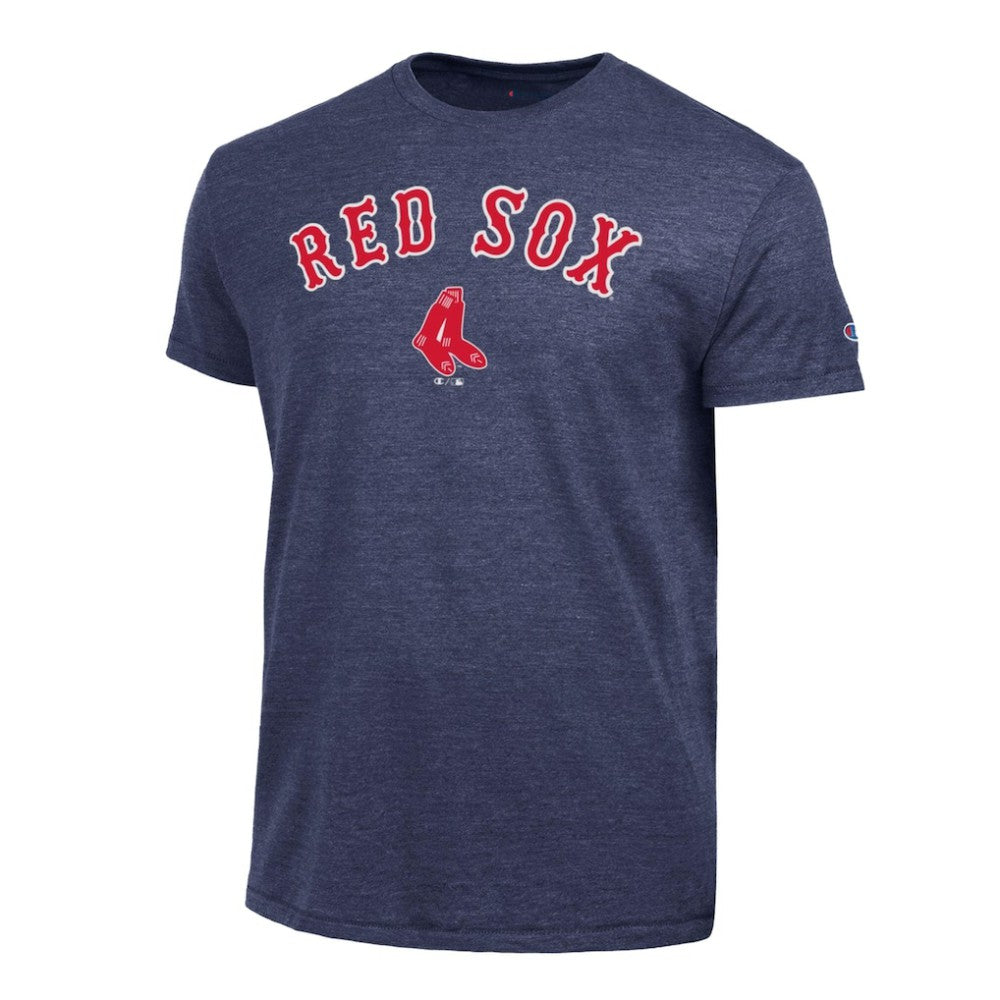 Boston Red Sox Champion Cooperstown Wordmark Lockup Tri-Blend T-Shirt Outlet