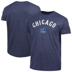 Chicago White Sox Champion Cooperstown Wordmark Lockup Tri-Blend T-Shirt Discount