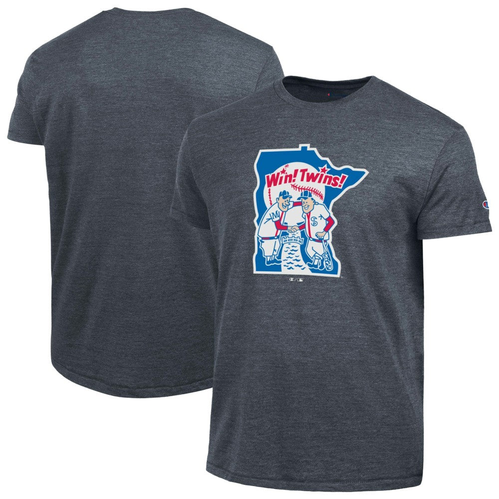 Minnesota Twins Champion Cooperstown Logo Tri-Blend T-Shirt for sale
