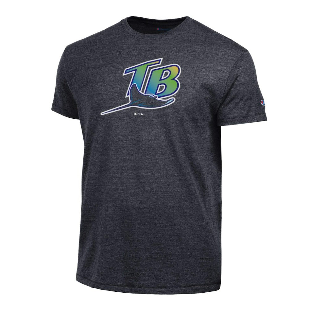 Tampa Bay Rays Champion Cooperstown Logo Tri-Blend T-Shirt Discount