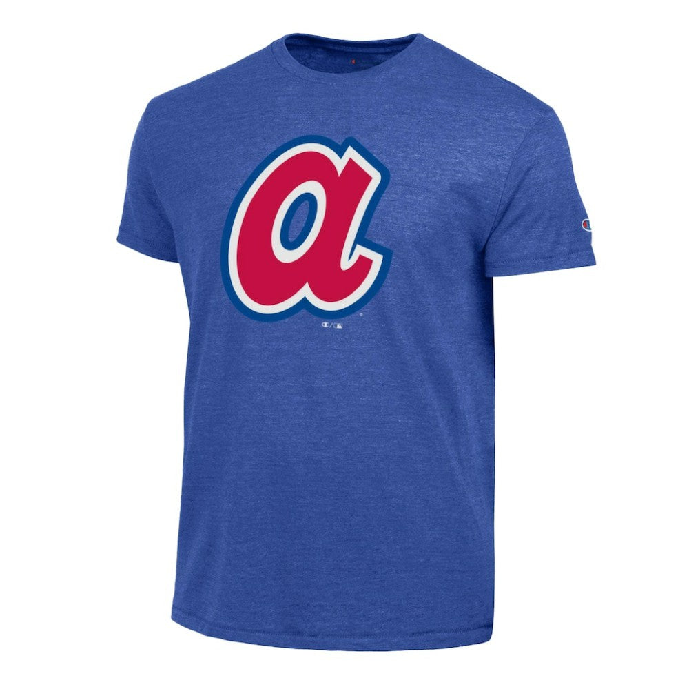 Atlanta Braves Champion Cooperstown Logo Tri-Blend T-Shirt Outlet