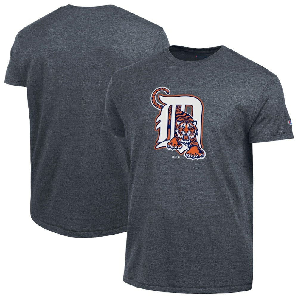 Detroit Tigers Champion Cooperstown Logo Tri-Blend T-Shirt for sale