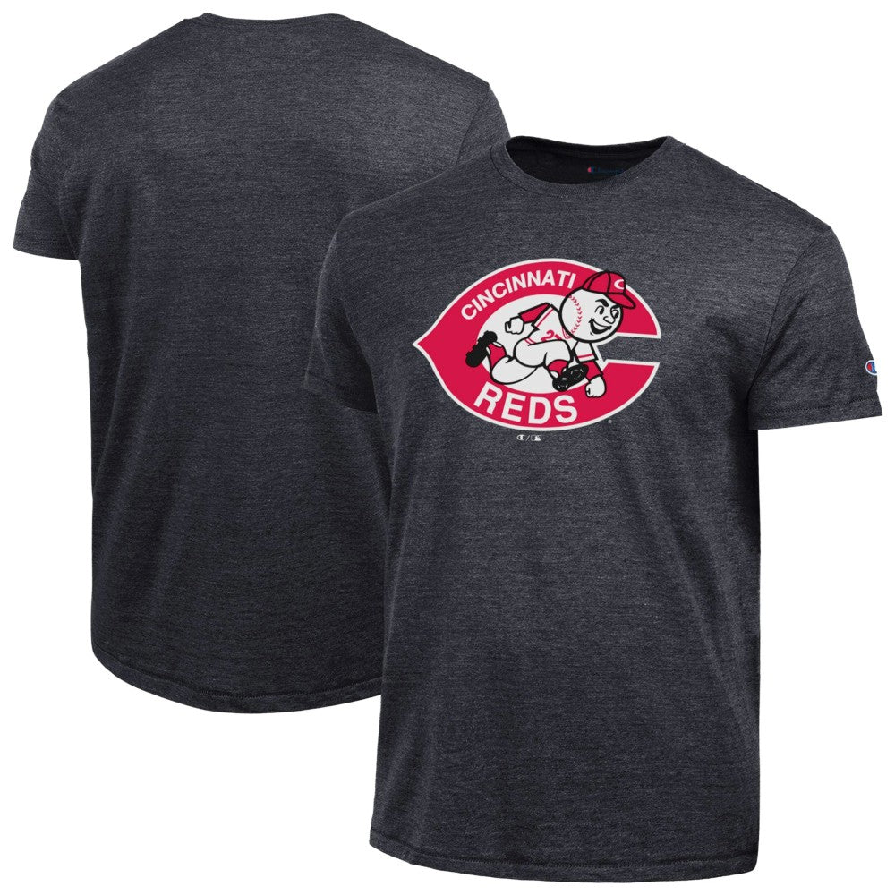 Cincinnati Reds Champion Cooperstown Logo Tri-Blend T-Shirt Near Me