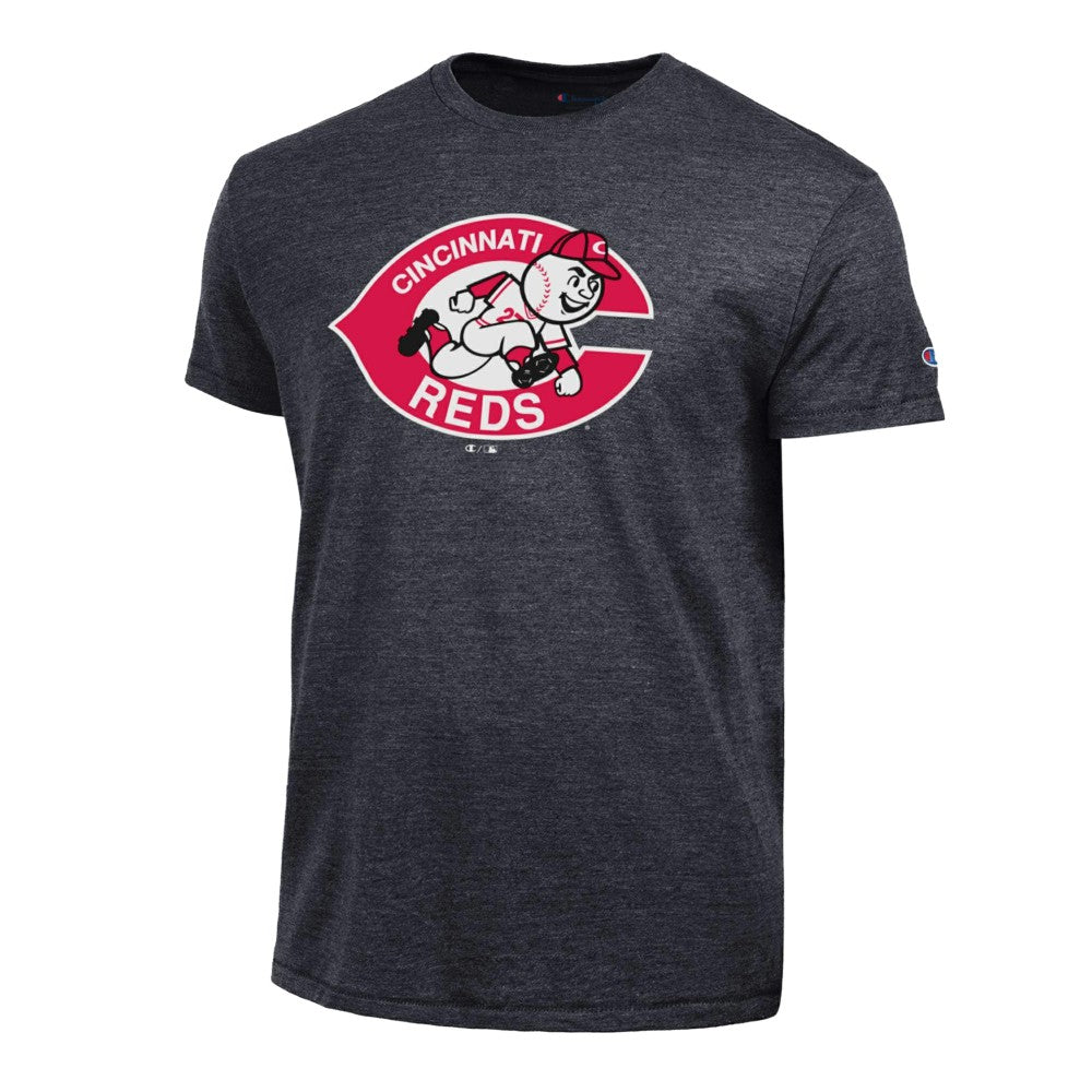 Cincinnati Reds Champion Cooperstown Logo Tri-Blend T-Shirt Near Me