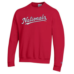 Washington Nationals Champion Powerblend Wordmark Sweatshirt Sale