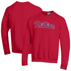 Philadelphia Phillies Champion Powerblend Wordmark Sweatshirt Outlet