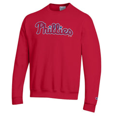 Philadelphia Phillies Champion Powerblend Wordmark Sweatshirt Outlet