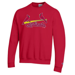 St. Louis Cardinals Champion Powerblend Wordmark Sweatshirt Near Me