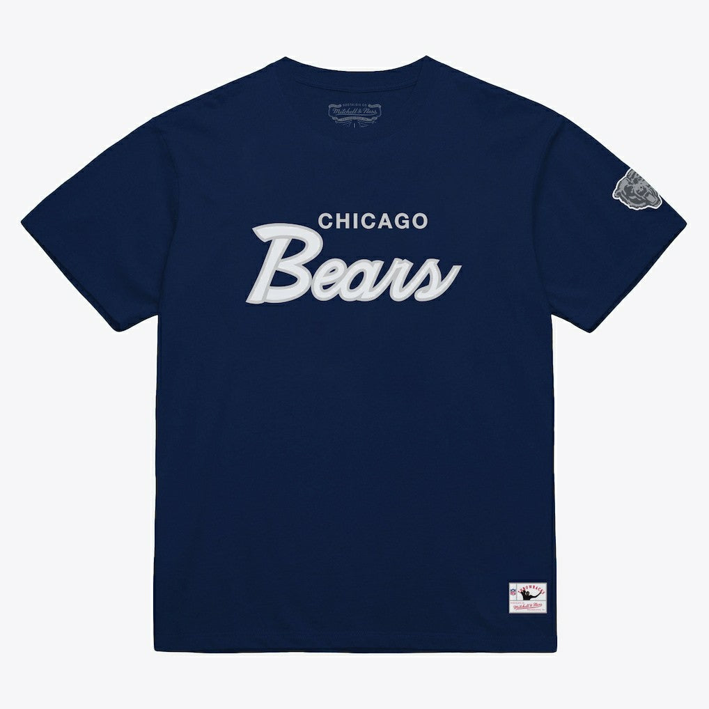 Chicago Bears Head Coach Classic T-Shirt - Navy - Mitchell & Ness