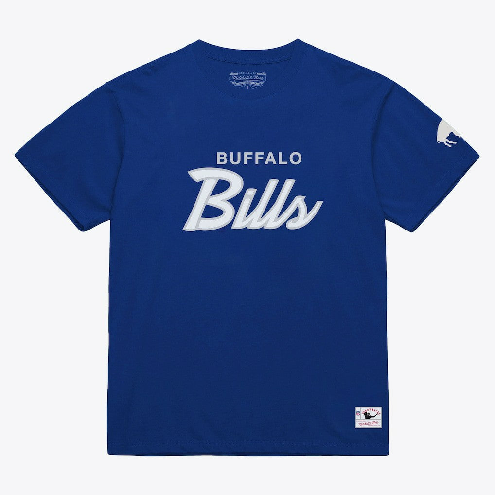 Buffalo Bills Head Coach Classic T-Shirt - Royal - Mitchell & Ness