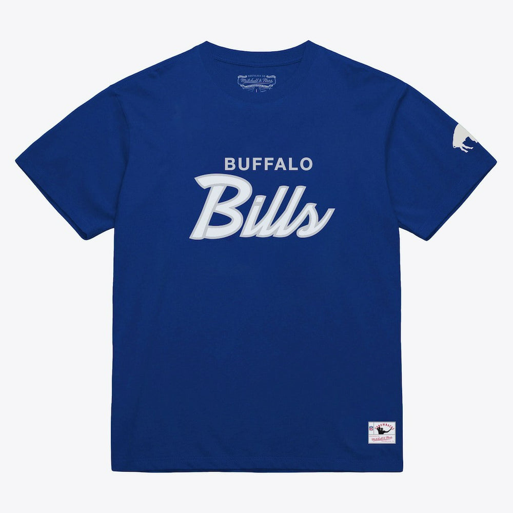Buffalo Bills Head Coach Classic T-Shirt - Royal - Mitchell & Ness