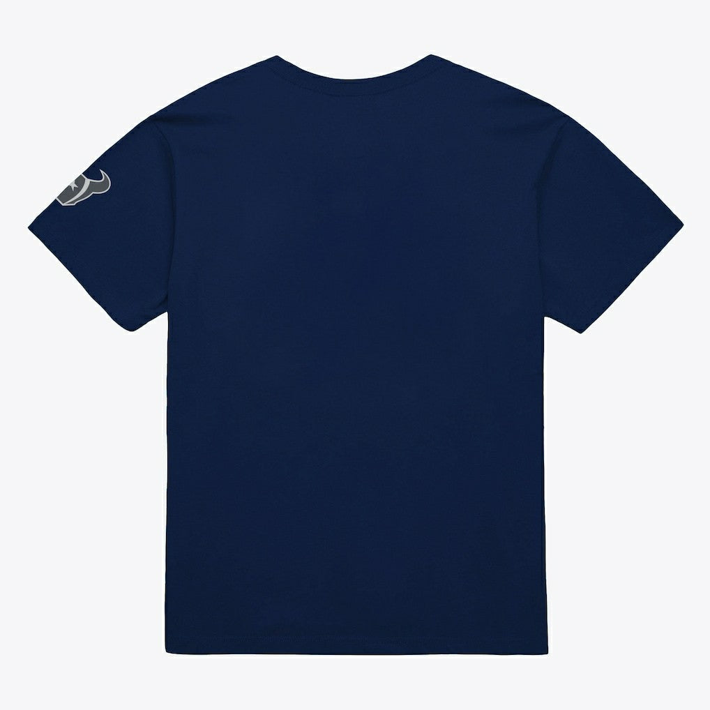 Houston Texans Head Coach Classic T-Shirt - Navy - Mitchell & Ness
