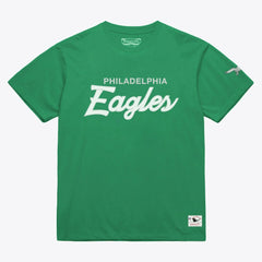 Philadelphia Eagles Head Coach Classic T-Shirt - Kelly Green - Mitchell & Ness