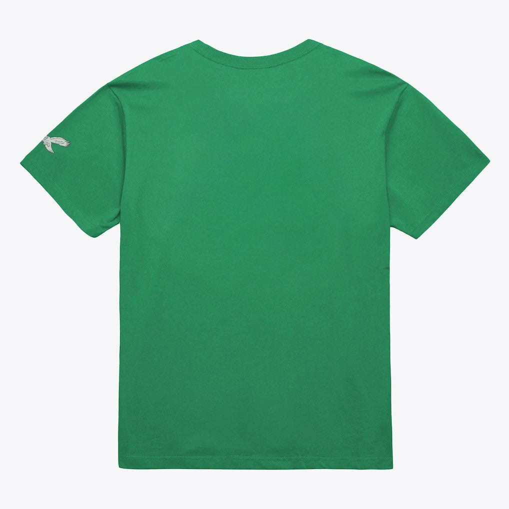 Philadelphia Eagles Head Coach Classic T-Shirt - Kelly Green - Mitchell & Ness