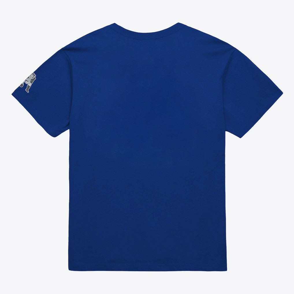 New England Patriots Head Coach Classic T-Shirt - Royal - Mitchell & Ness