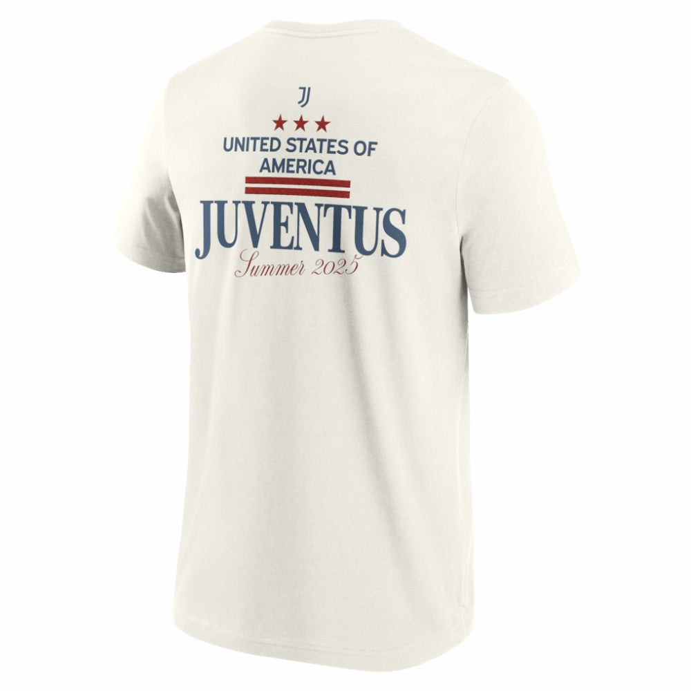 Fanatics - Juventus 2025 CWC US Tour SS Tee - Cream