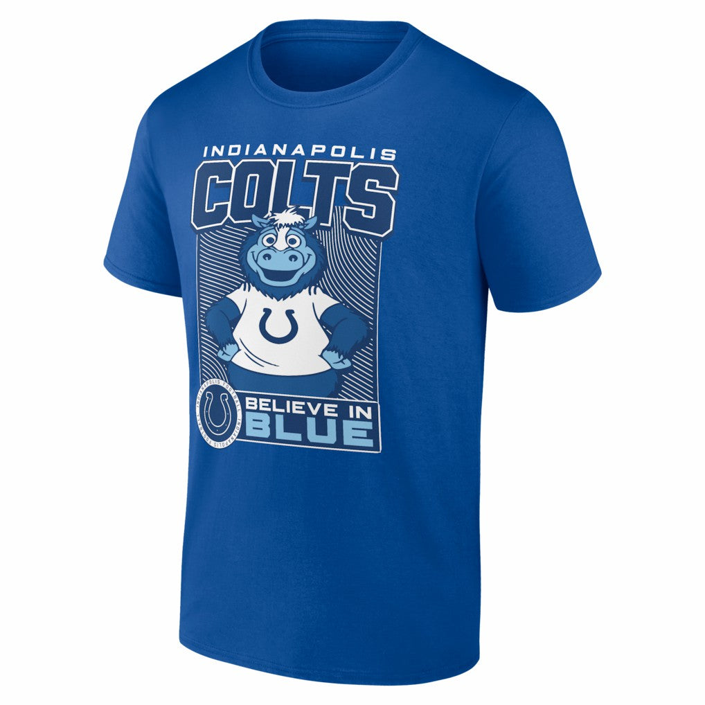 Indianapolis Colts Mascot T-Shirt - Royal - NFL