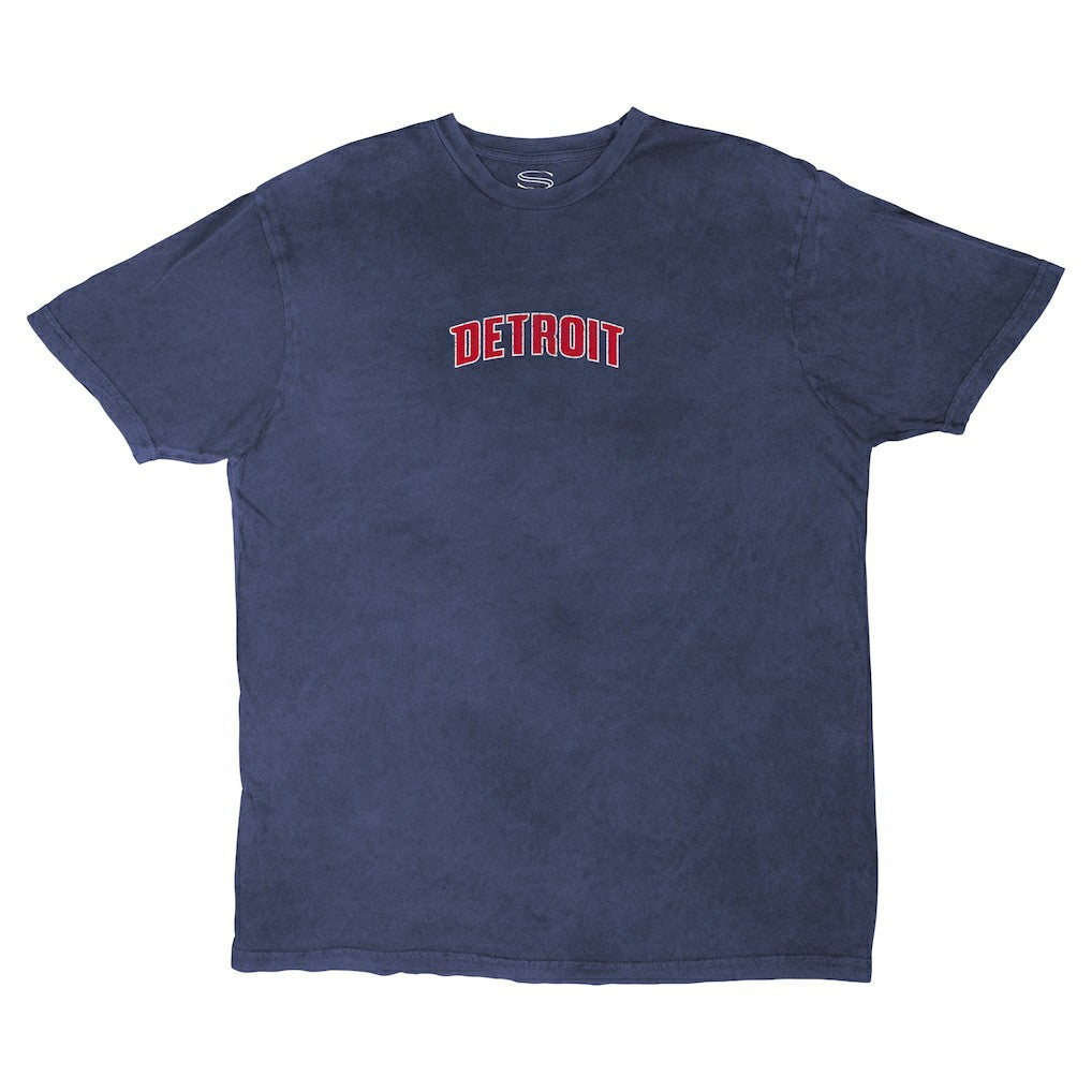 Detroit Pistons Stadium Essentials Unisex Get Back Vintage T-Shirt Blue