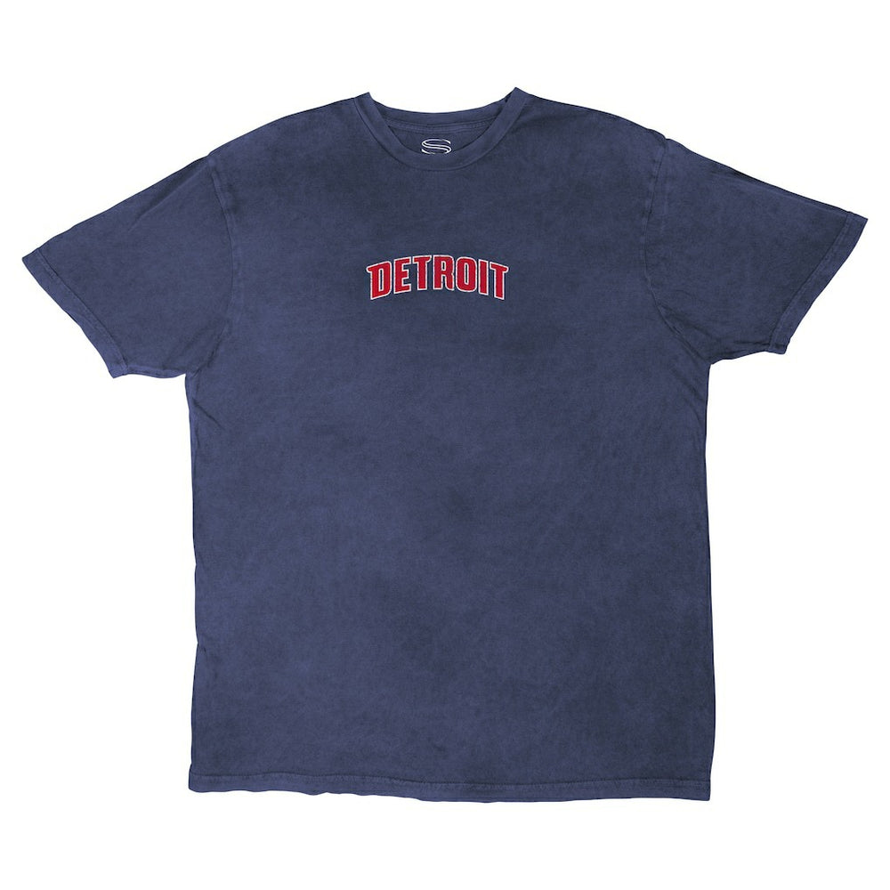 Detroit Pistons Stadium Essentials Unisex Get Back Vintage T-Shirt Blue