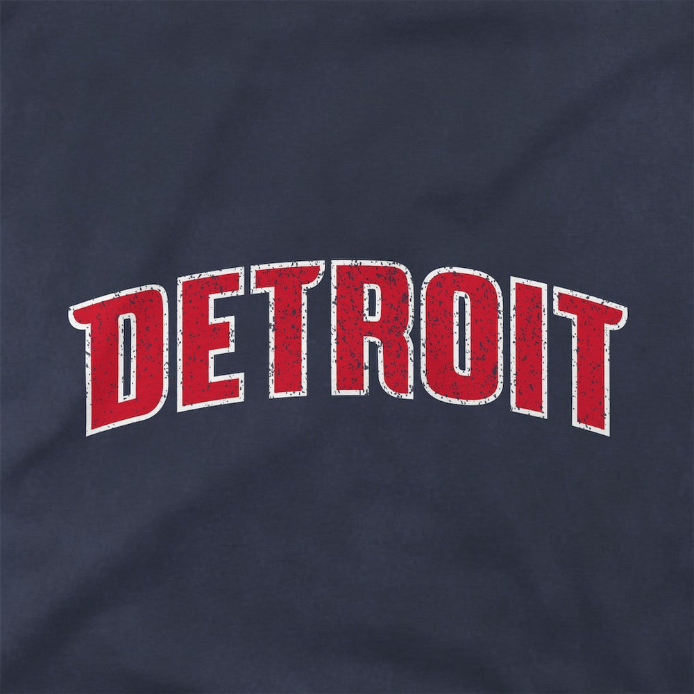 Detroit Pistons Stadium Essentials Unisex Get Back Vintage Raglan Hoodie Blue