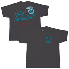 Detroit Pistons Stadium Essentials Unisex Local Barfly Urban T-Shirt Black