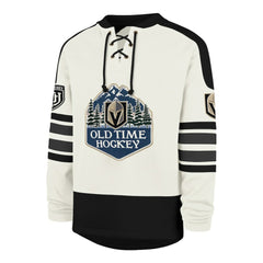 Vegas Golden Knights '47 Pond Hockey Trio Eternal Lacer Sweatshirt - Cream | 47 brand discount