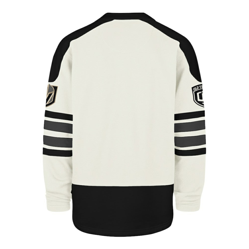 Vegas Golden Knights '47 Pond Hockey Trio Eternal Lacer Sweatshirt - Cream | 47 brand discount