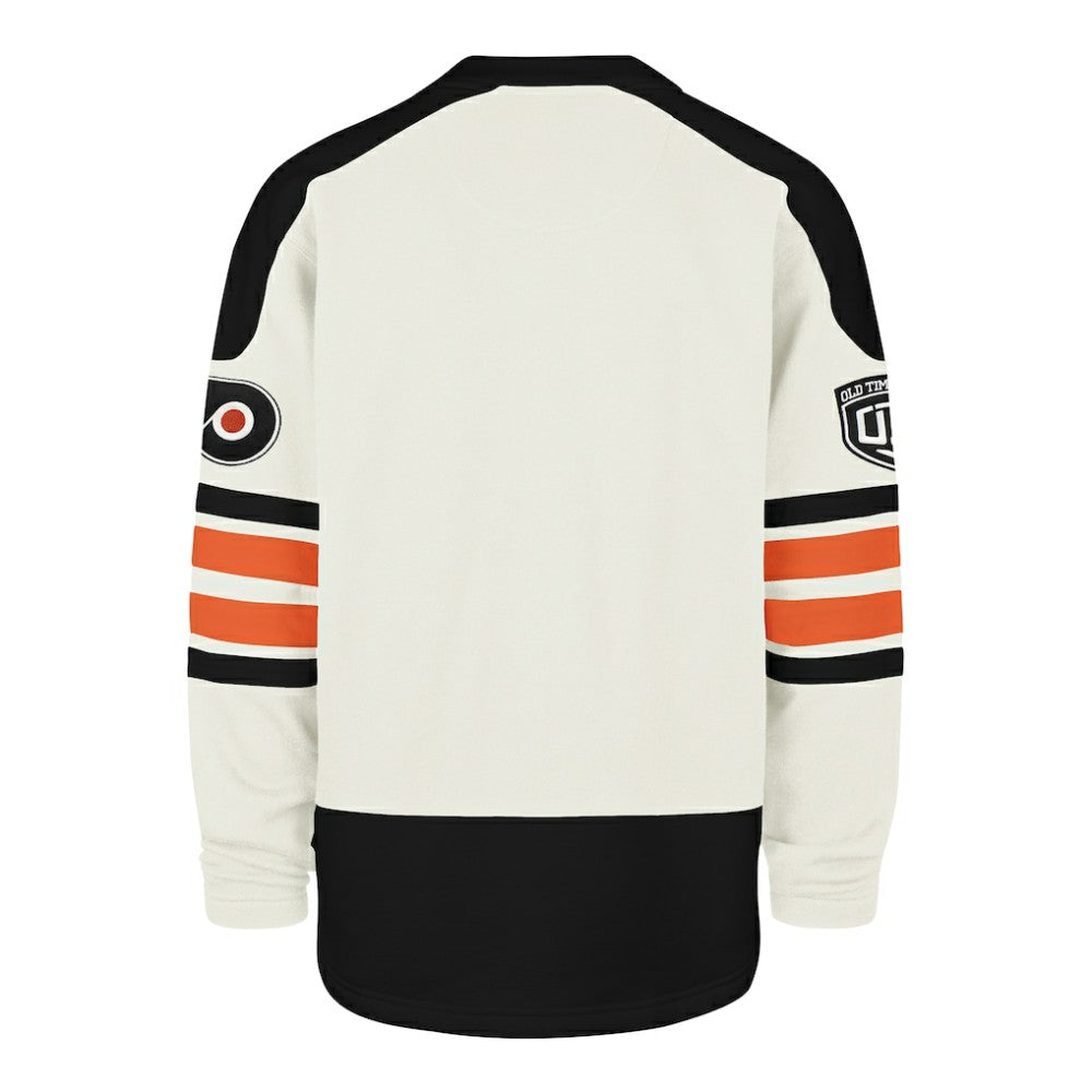 Philadelphia Flyers '47 Pond Hockey Trio Eternal Lacer Sweatshirt - Cream | 47 brand near me