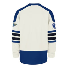 St. Louis Blues '47 Pond Hockey Trio Eternal Lacer Sweatshirt - Cream | 47 brand discount