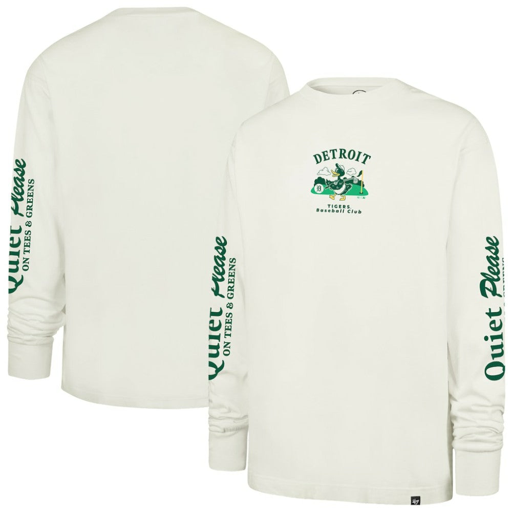 Detroit Tigers '47 Quiet Please Foundation Long Sleeve T-Shirt Sale