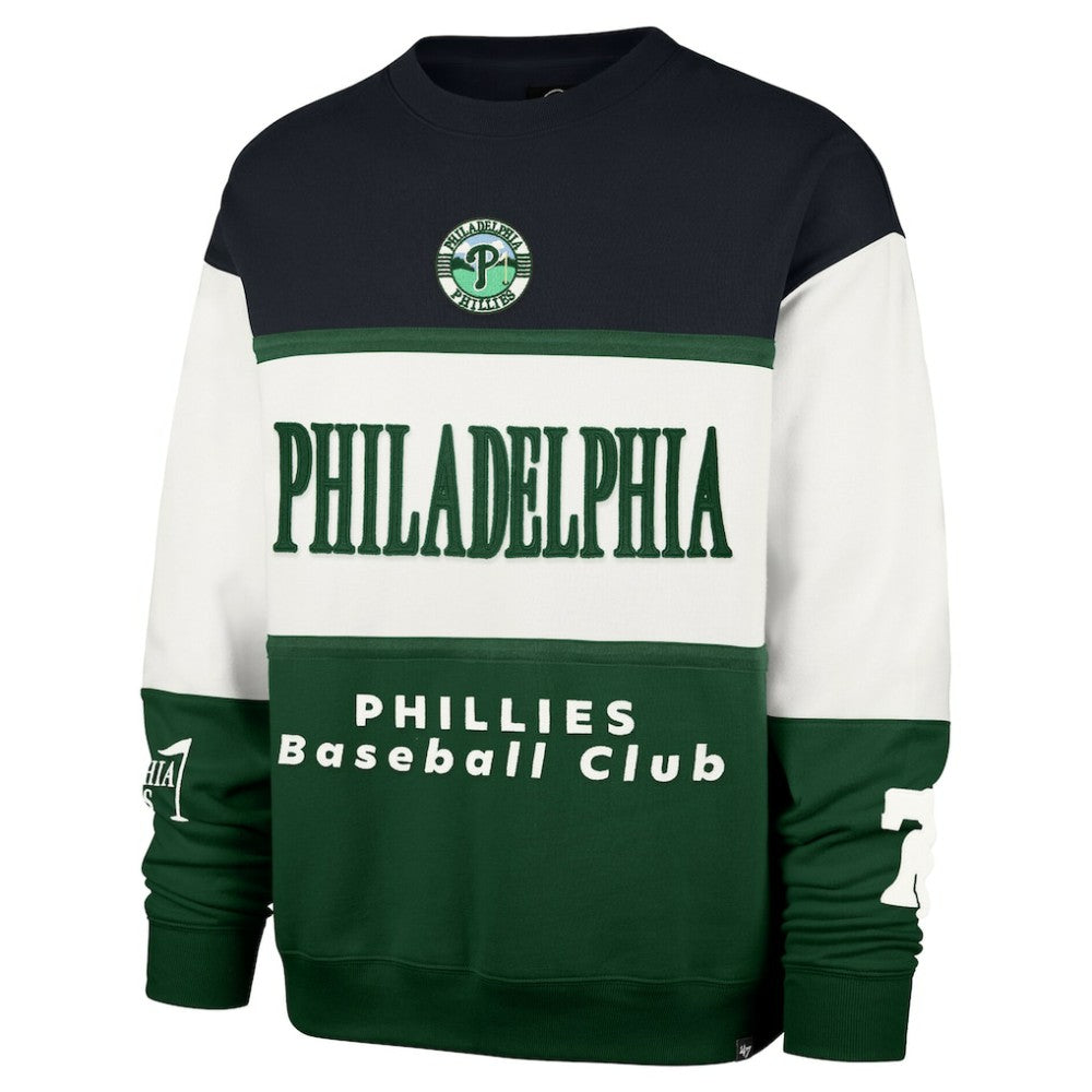 Philadelphia Phillies '47 Tee Up Maximalist Fleece Sweatshirt Outlet