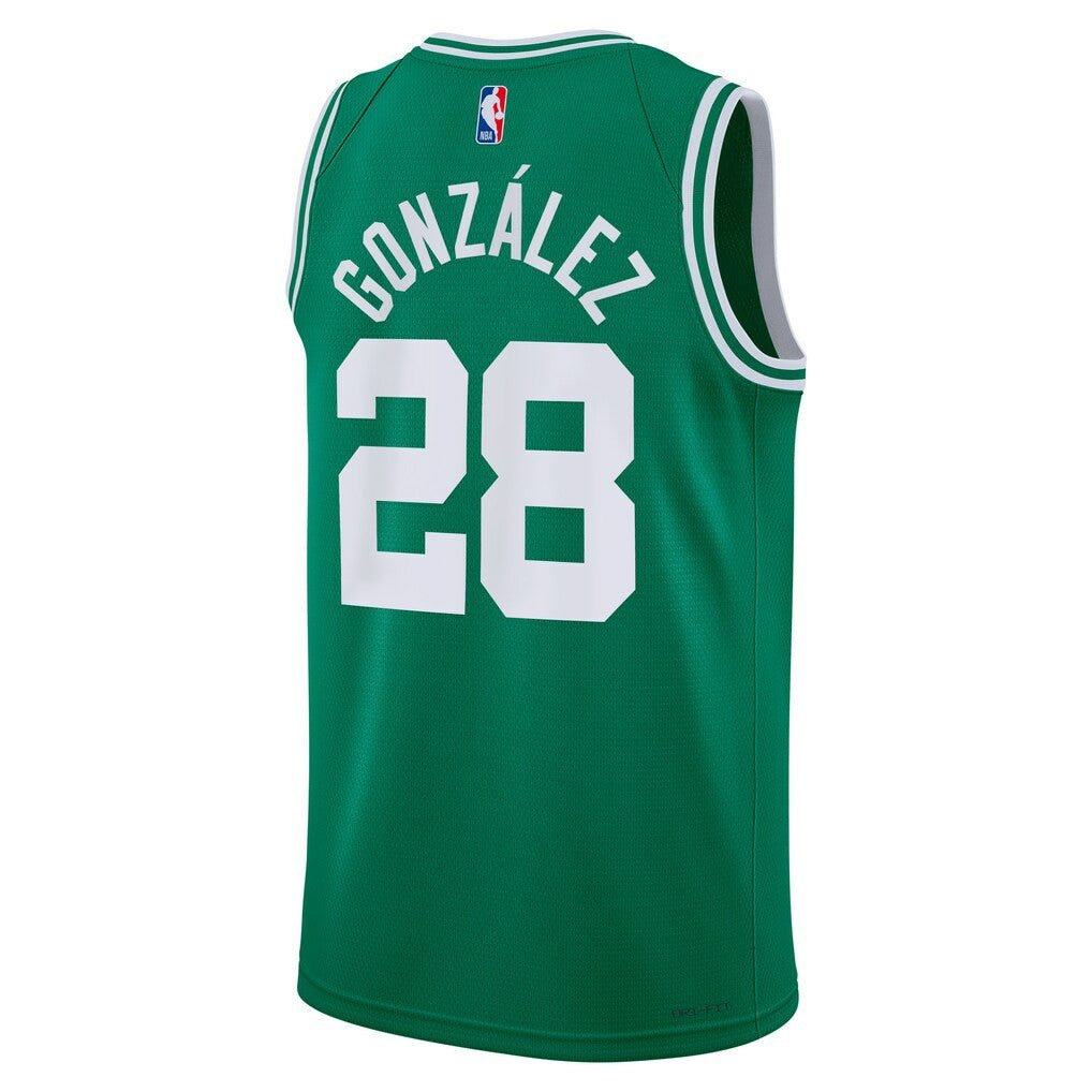 Nike Hugo González Boston Celtics Unisex Swingman Jersey Icon Edition Kelly Green
