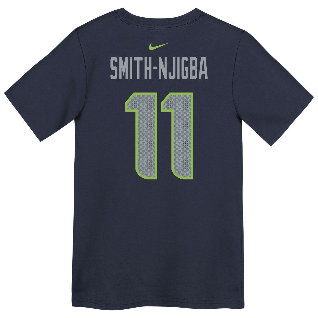 Jaxon Smith-Njigba Seattle Seahawks Preschool Super Bowl LX Patch Name & Number T-Shirt - College Navy - Nike